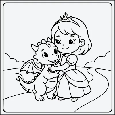 angie para colorear
