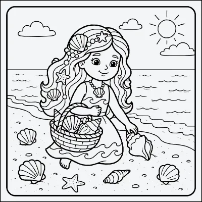 marina para colorear