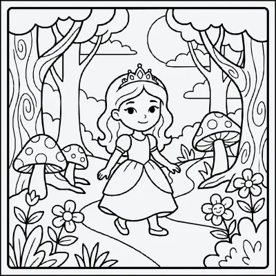 roxana para colorear